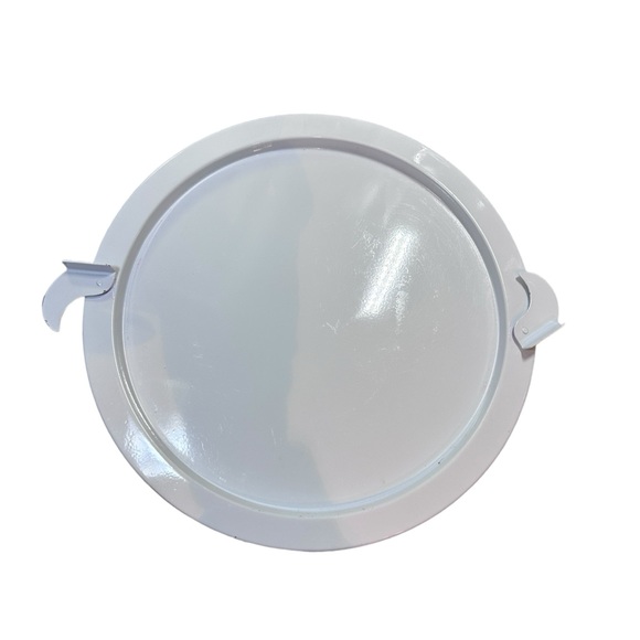 Bakery Red & White Metal Cake Saver with Dome - Picture 8 of 10